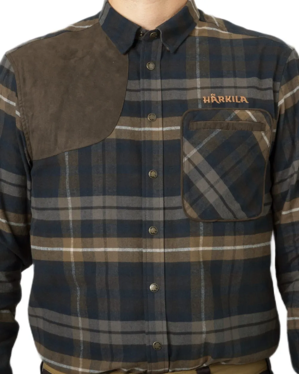 Harkila Mens Jarne Shooting Shirt Harkila Button Shirts