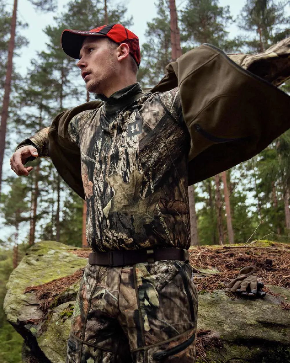 Harkila Moose Hunter 2.0 T-Shirt Shooting Check Shirts