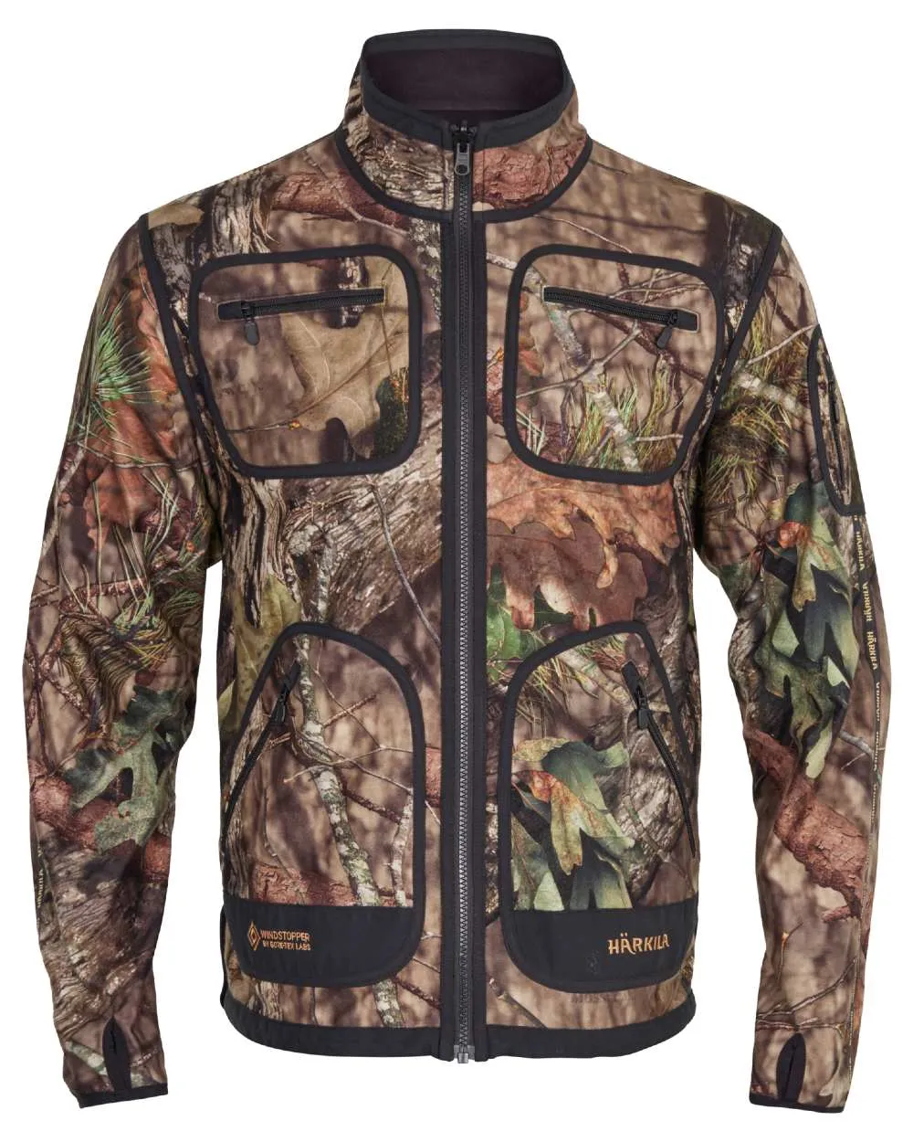 Harkila Mossy Kamko WSP Reversible Fleece Jacket All-Purpose Men's Coats
