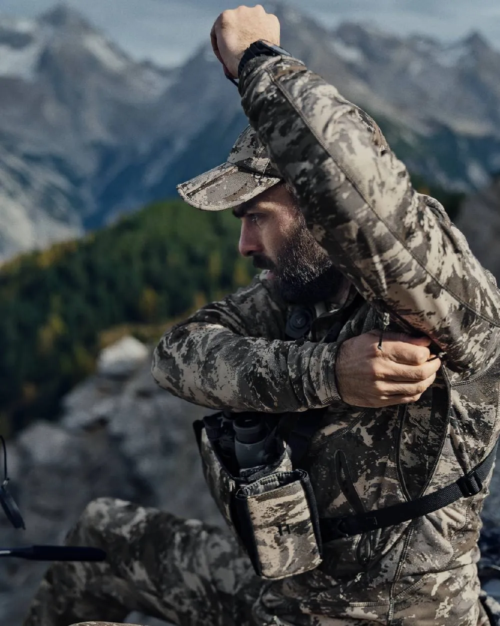 Harkila Mountain Hunter Expedition Fleece Hoodie Hunting Fleece Jackets
