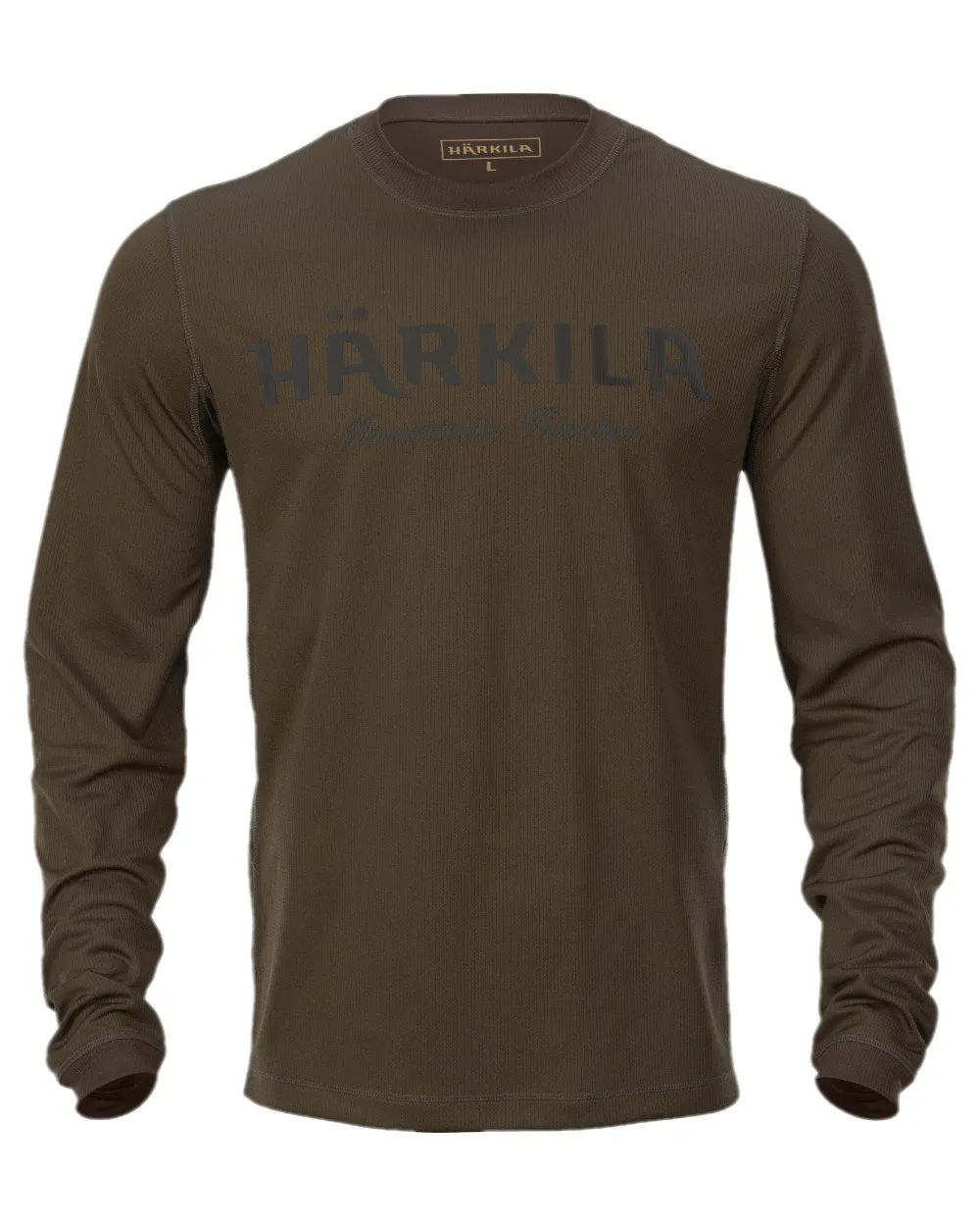 Harkila Mountain Hunter Long Sleeve T-Shirt Cotton Crew Sweatshirts