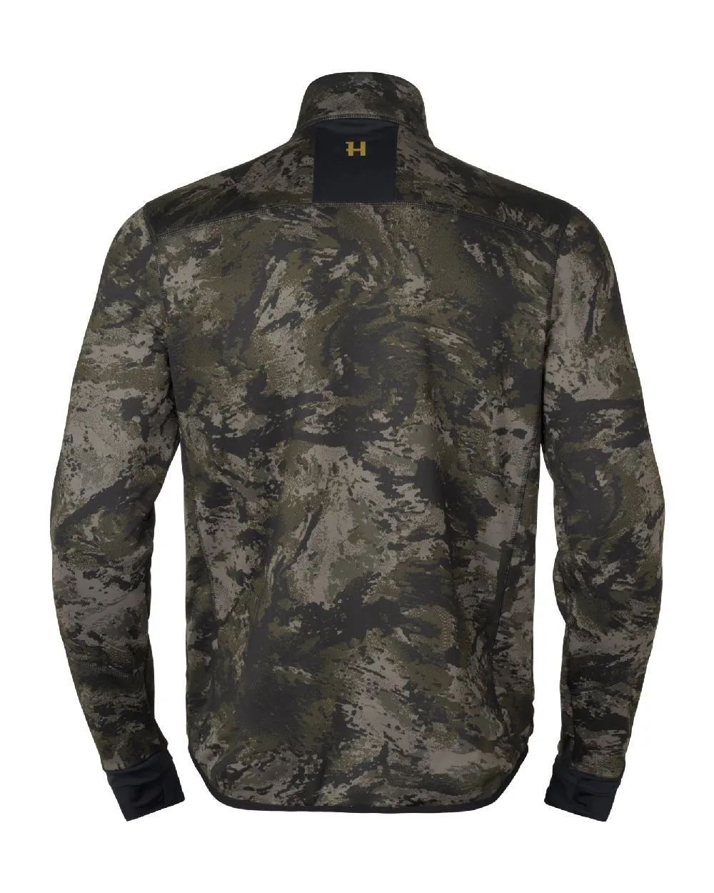 Harkila NOCTYX Camo Full Zip Fleece Jacket Men's Jackets and Coats