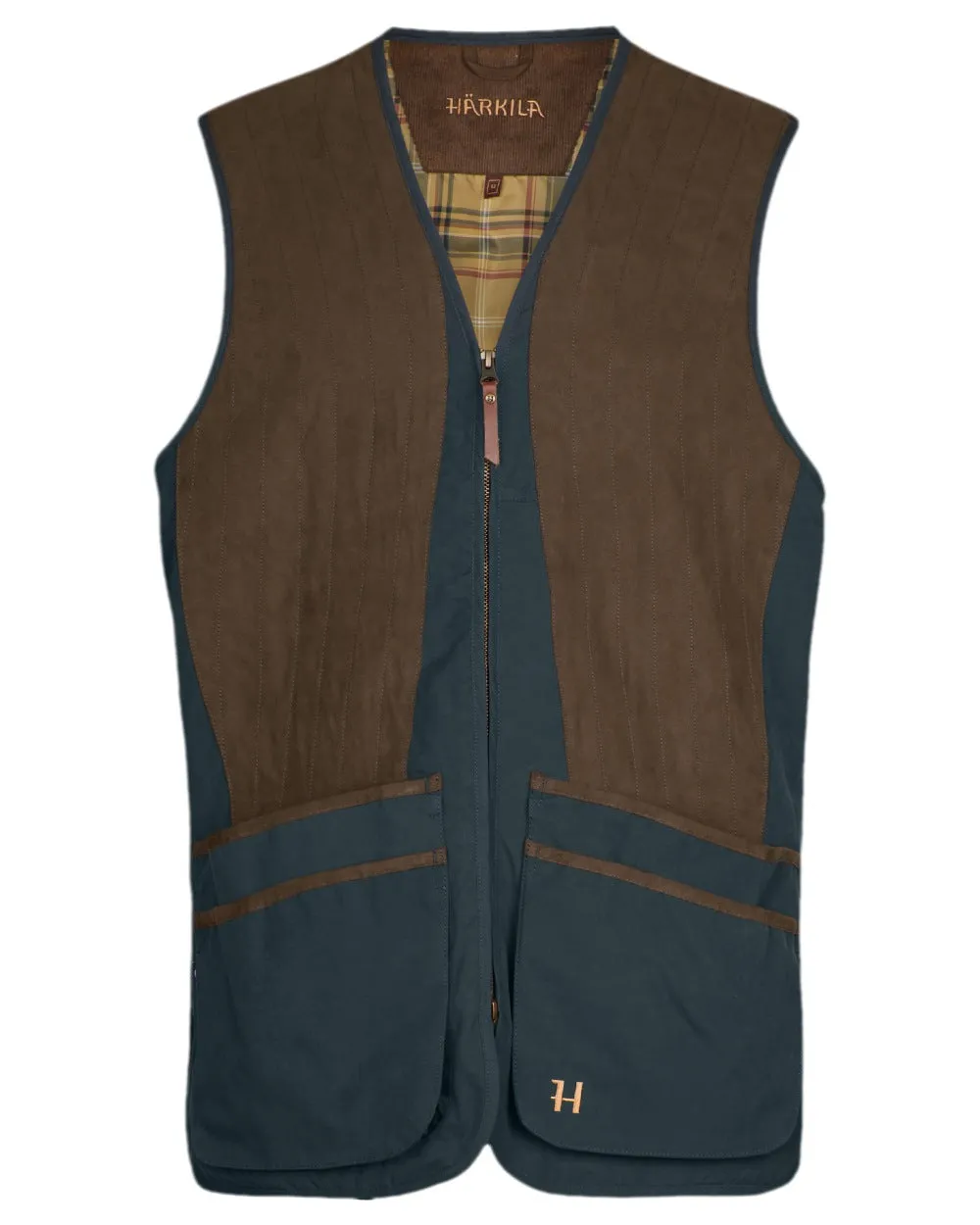 Harkila Rannoch HSP Shooting Waistcoat Short Sleeve Oxford Tops