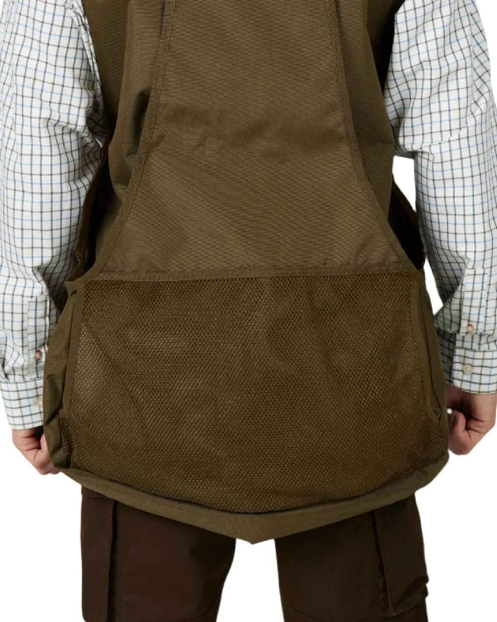 Harkila Retrieve Dummy Waistcoat Men's Check Dress Shirts