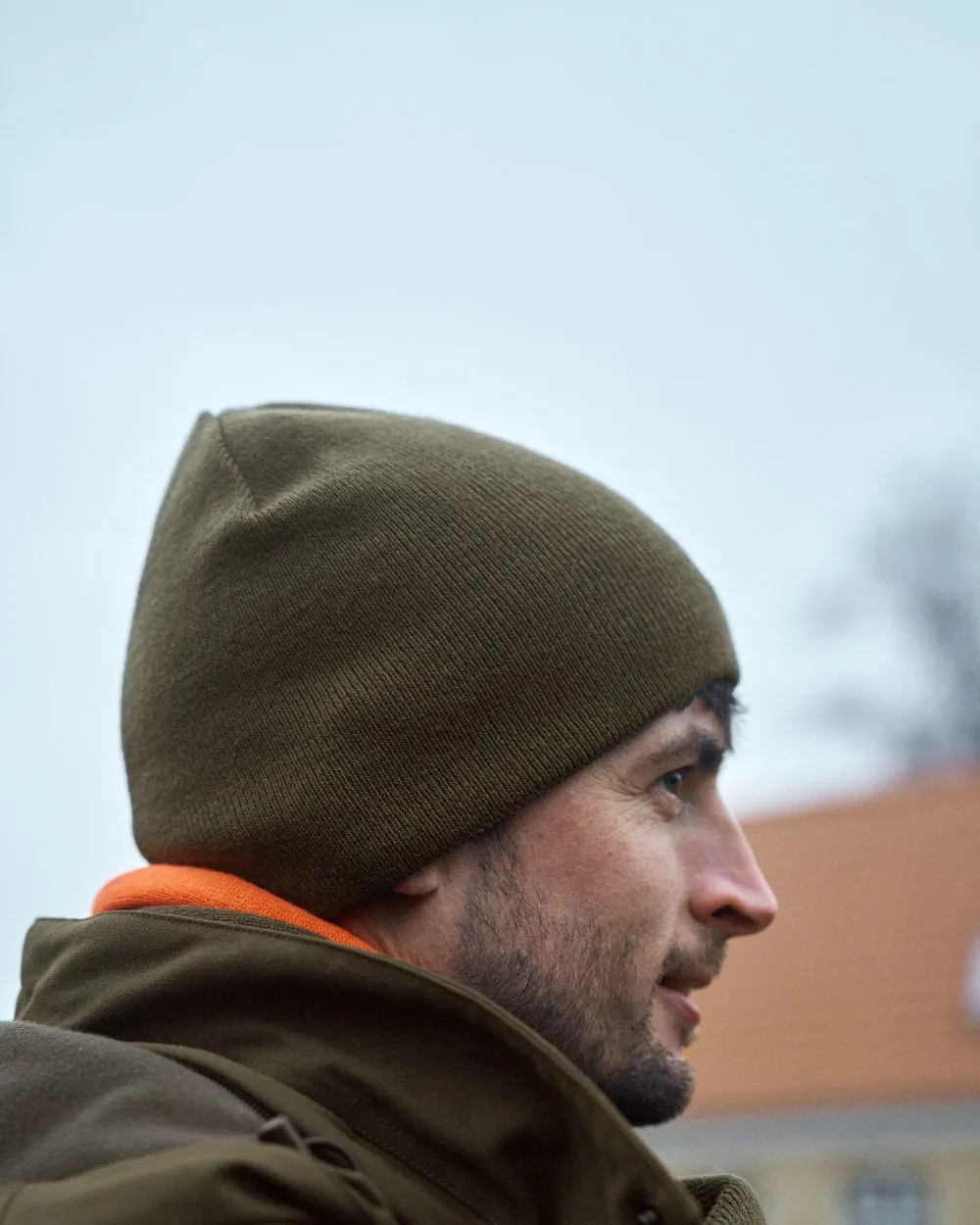 Harkila Reversible Beanie Warm Beanies for Winter