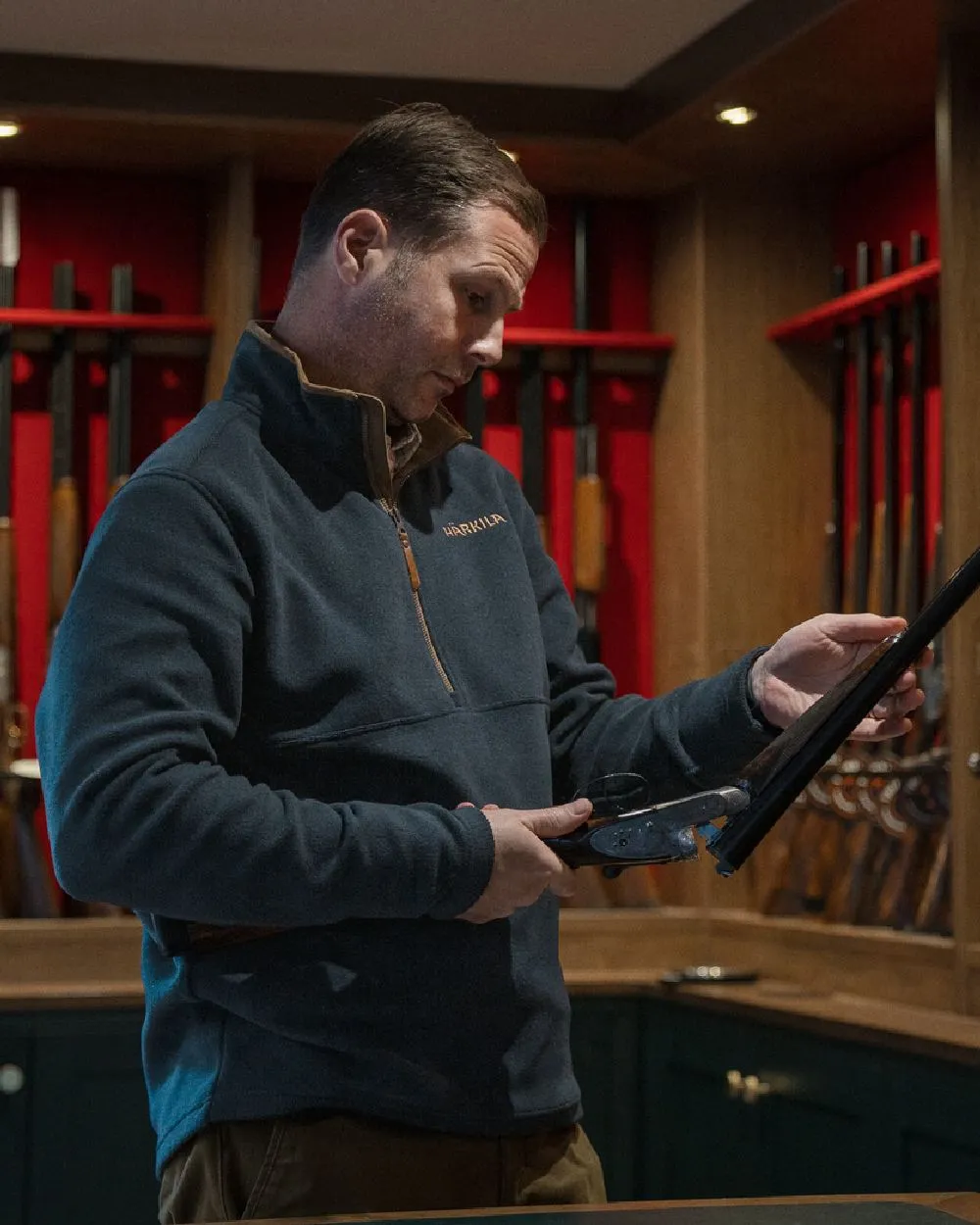 Harkila Sandhem 200 Fleece Pullover Harkila Fleece Outerwear