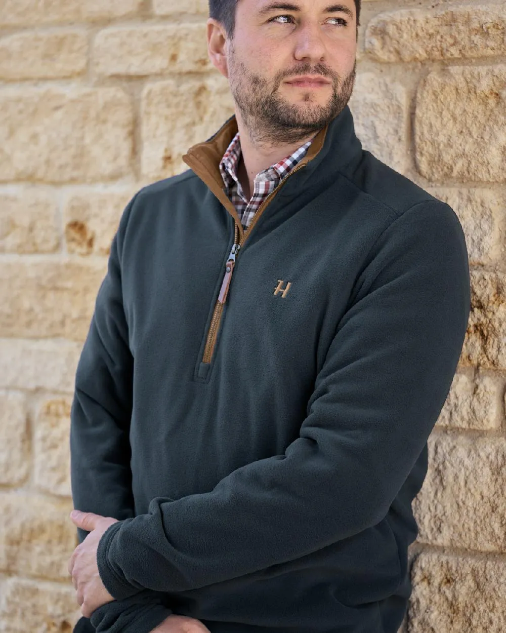 Harkila Sandhem 200 Fleece Pullover Winter Flannel Shirts