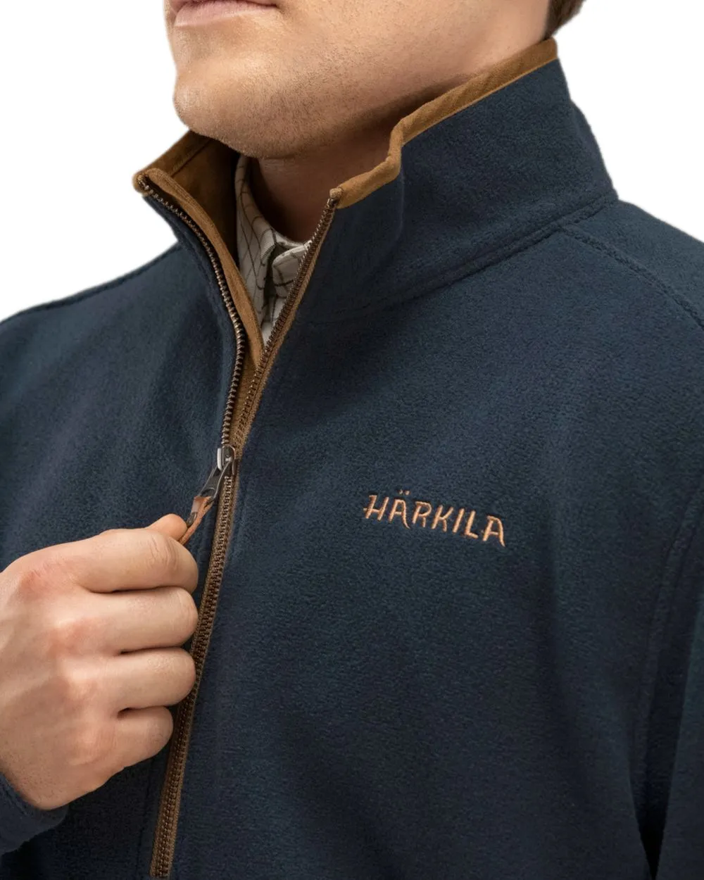 Harkila Sandhem Fleece Pullover Winter Flannel Shirts