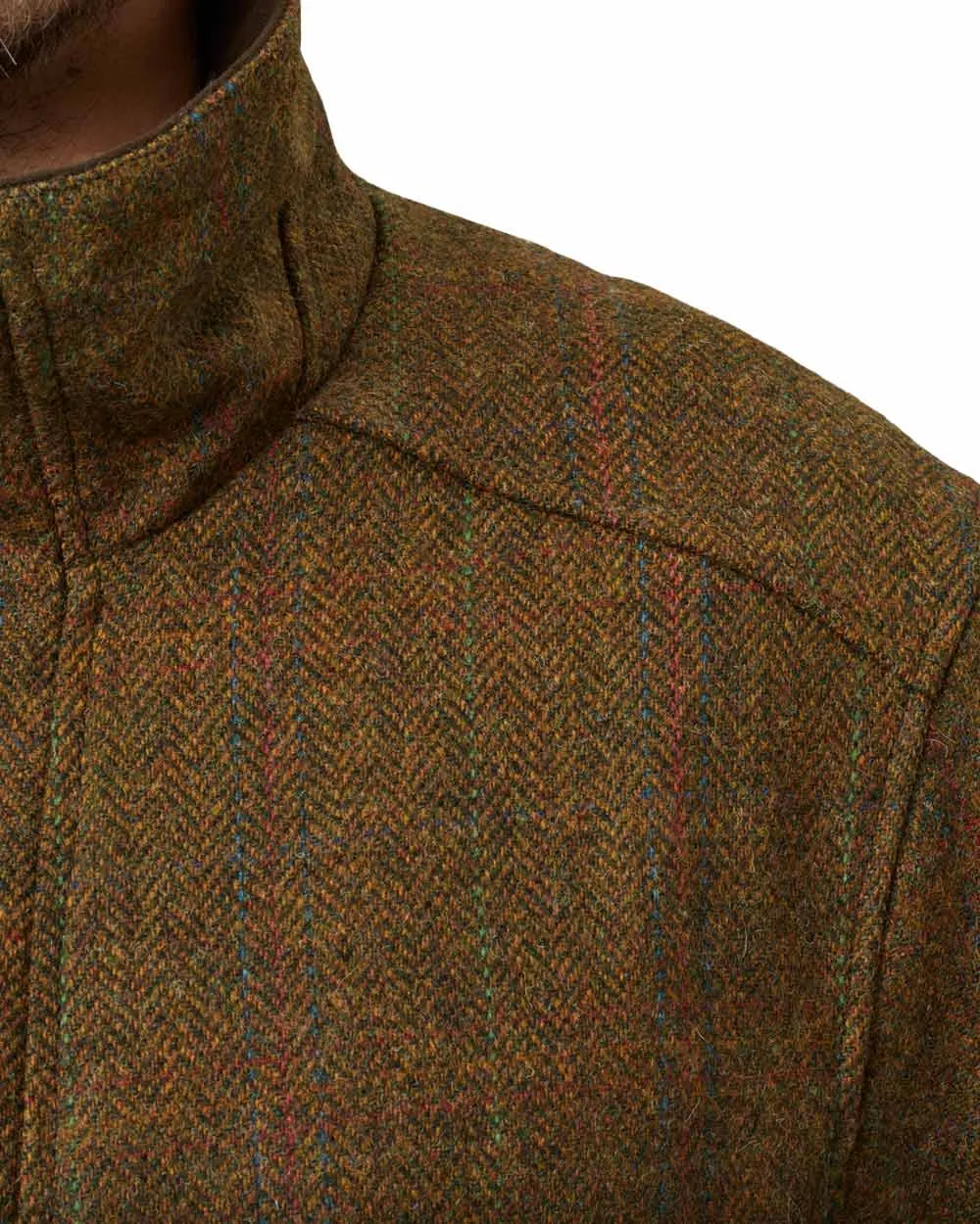 Harkila Stornoway 2.0 Tweed Shooting Jacket Men's Hunting Shell Jacket