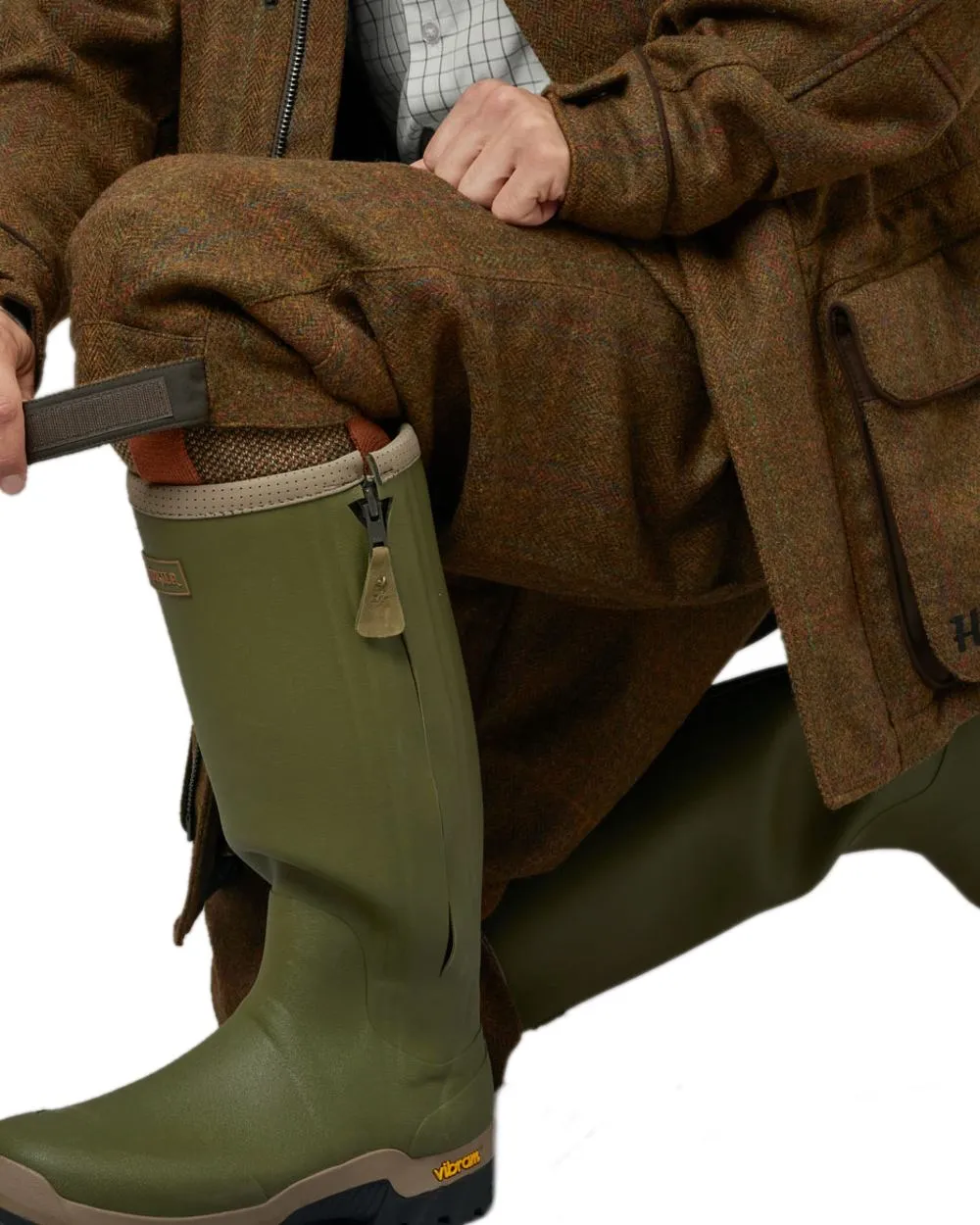 Harkila Stornoway Waterproof Tweed Breeks Waterproof Hunting Breeks