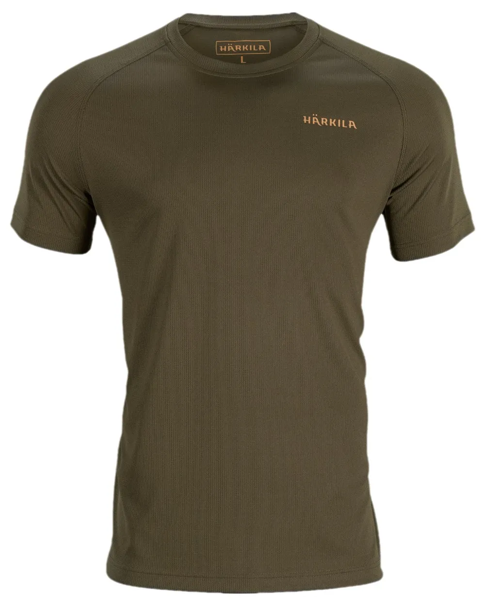 Harkila Trail Short Sleeve T-Shirt Cotton Crew Neck Tees Men