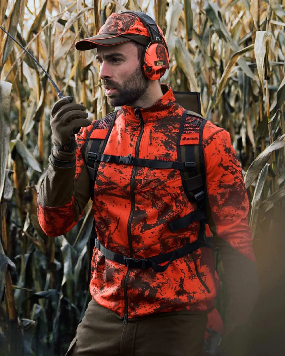 Harkila Wildboar Pro Camo Fleece Jacket Harkila Fleece Outerwear