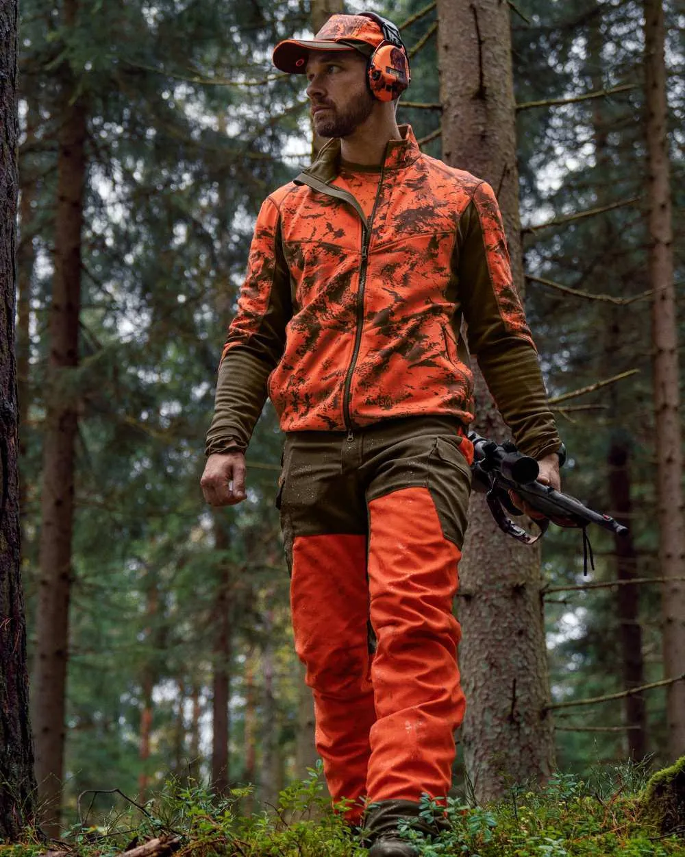 Harkila Wildboar Pro Camo Fleece Jacket Harkila Fleece Outerwear