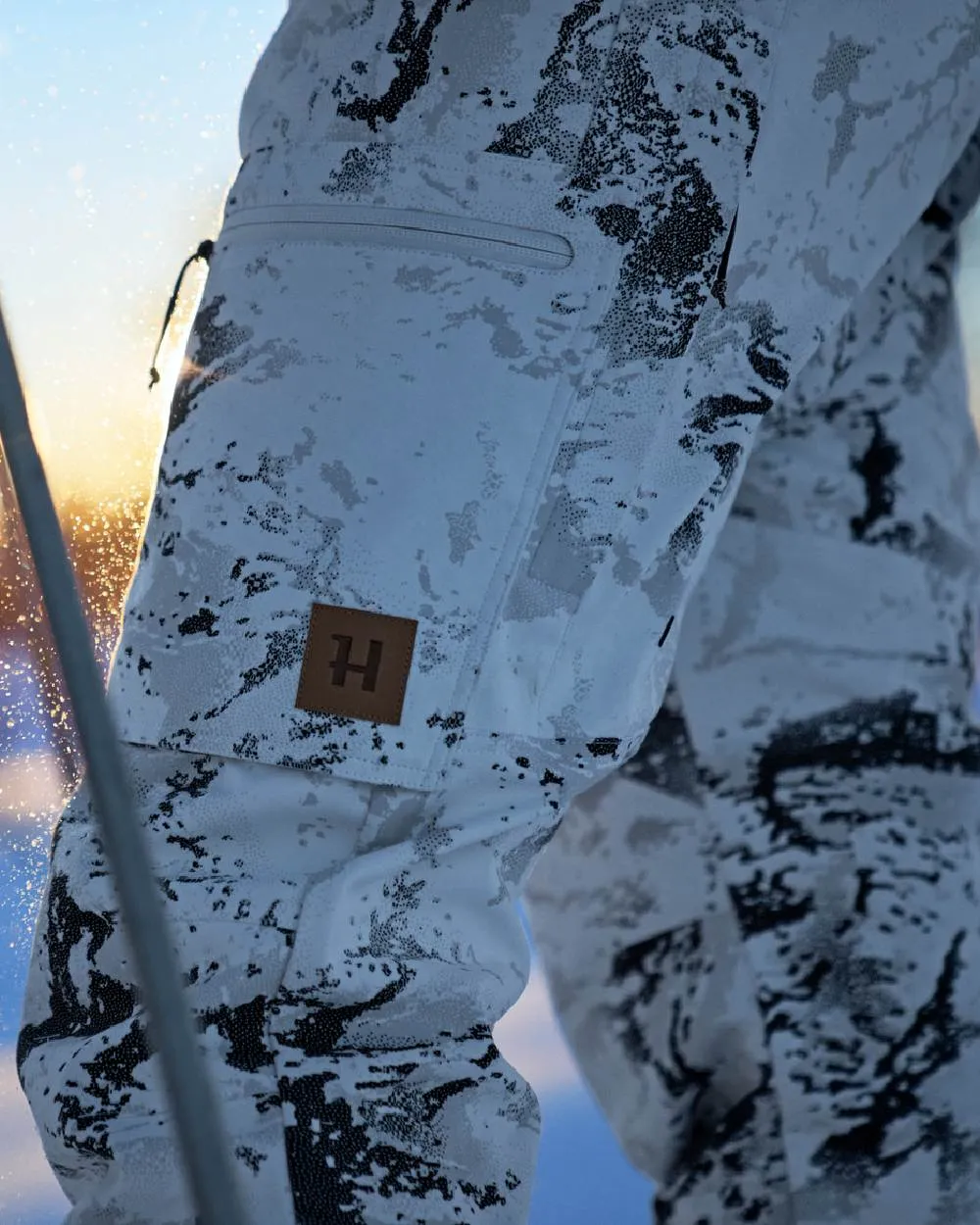 Harkila Winter Active WSP Trousers Camouflage Cargo Pants