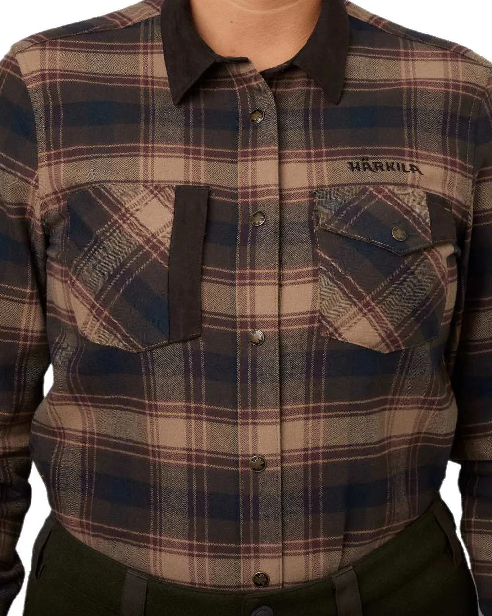 Harkila Womens Aivak Long Sleeved Shirt Hiking Shirts for Men