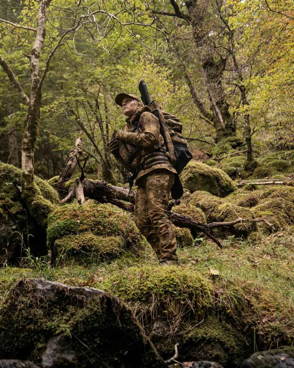 Harkila Womens Deer Stalker Camo HWS Trousers Shooting Field Pants
