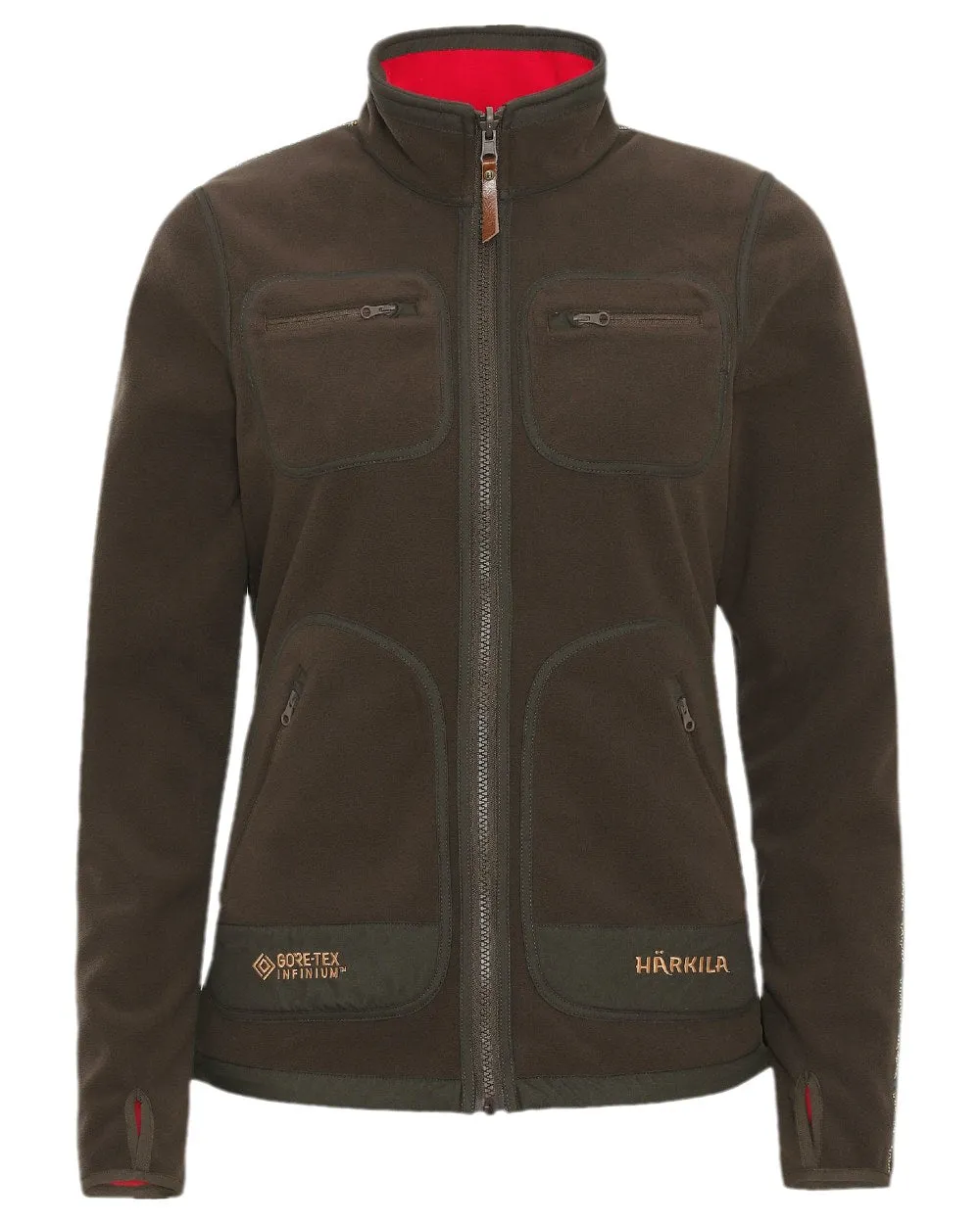 Harkila Womens Kamko Reversible Windstopper Fleece Jacket Harkila Hunting Fleece