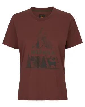 Harkila Womens Nature Short Sleeve T-Shirt Harkila Classic Shirts