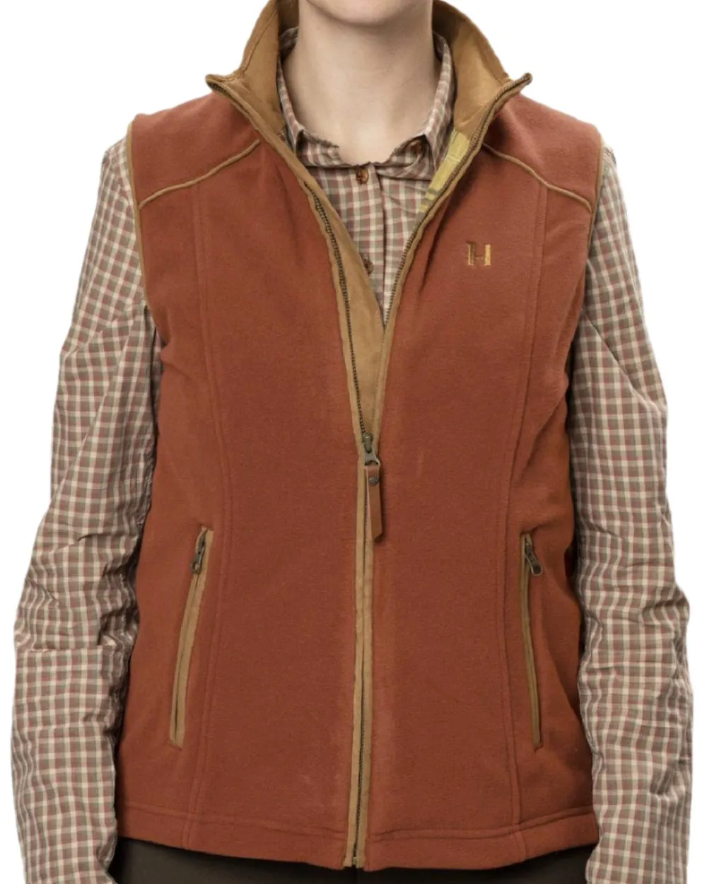 Harkila Womens Sandhem 200 Fleece Waistcoat Harkila Fleece Outerwear
