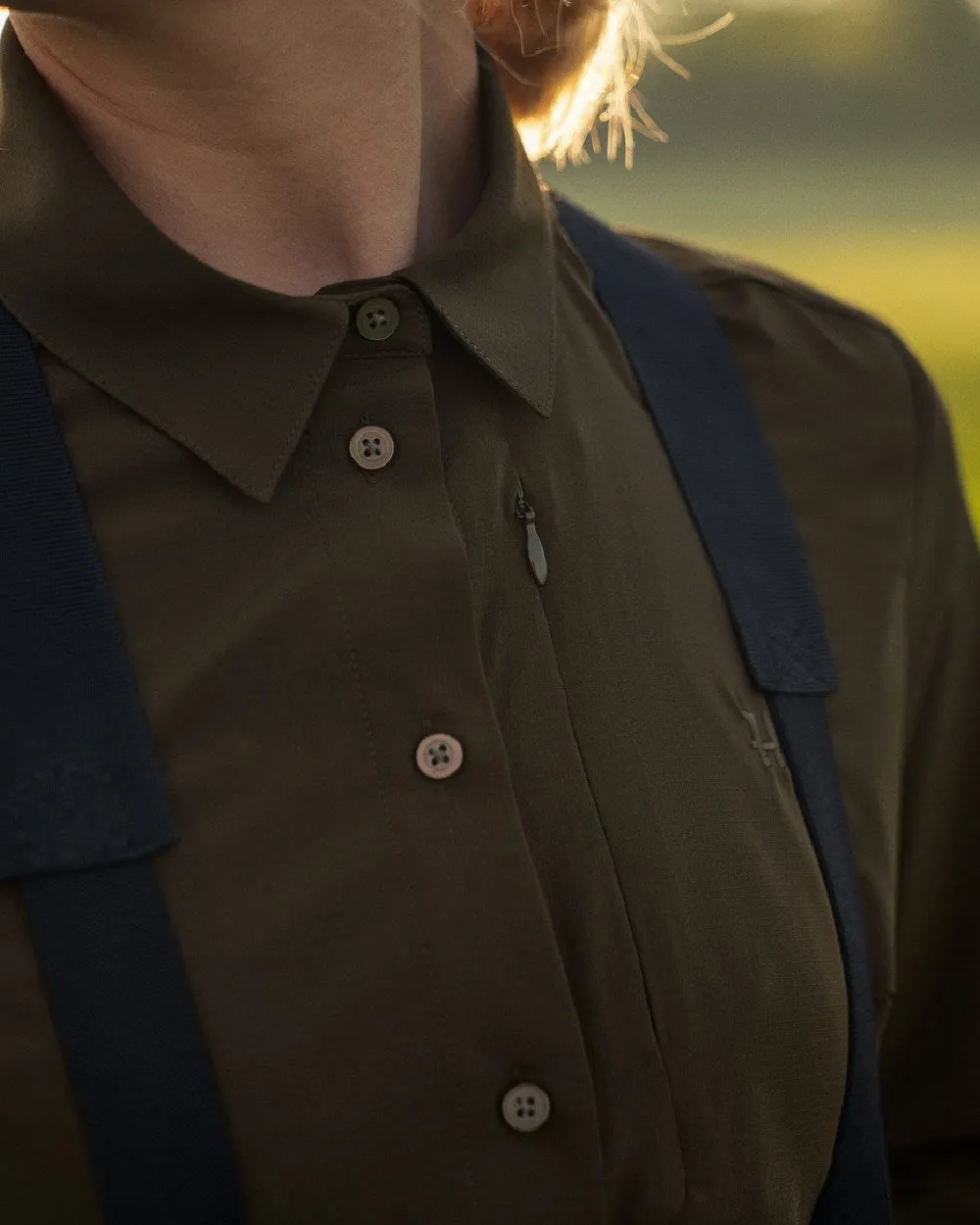 Harkila Women's Trail L/S Shirt Bushcraft Flannel Shirts