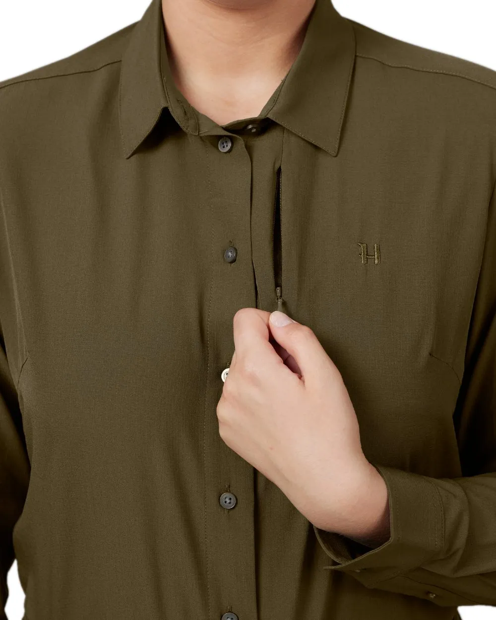 Harkila Women's Trail L/S Shirt Hiking Shirts for Men
