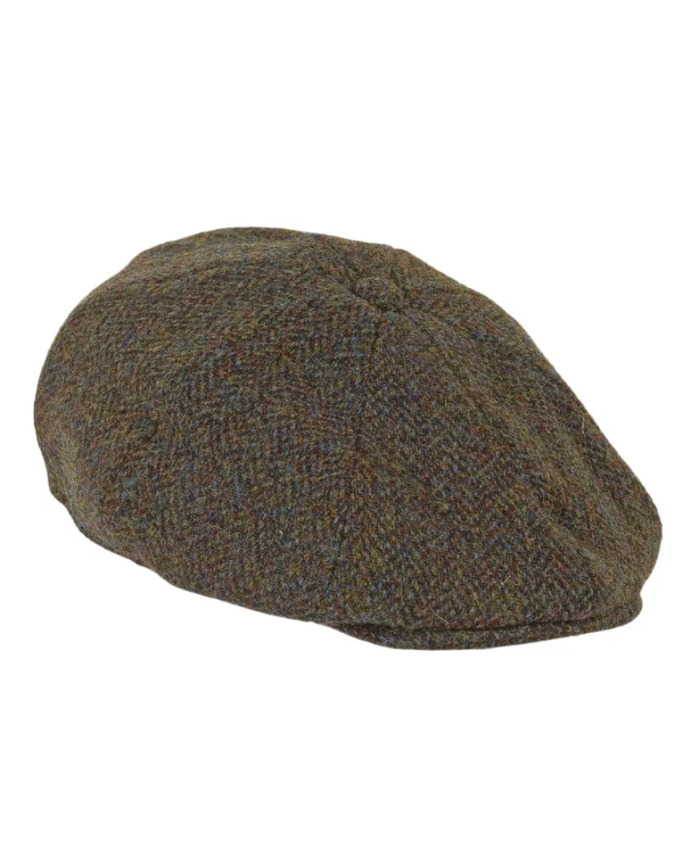 Heather Arran 8-Piece Harris Tweed Cap Heather Beanie Cap Men