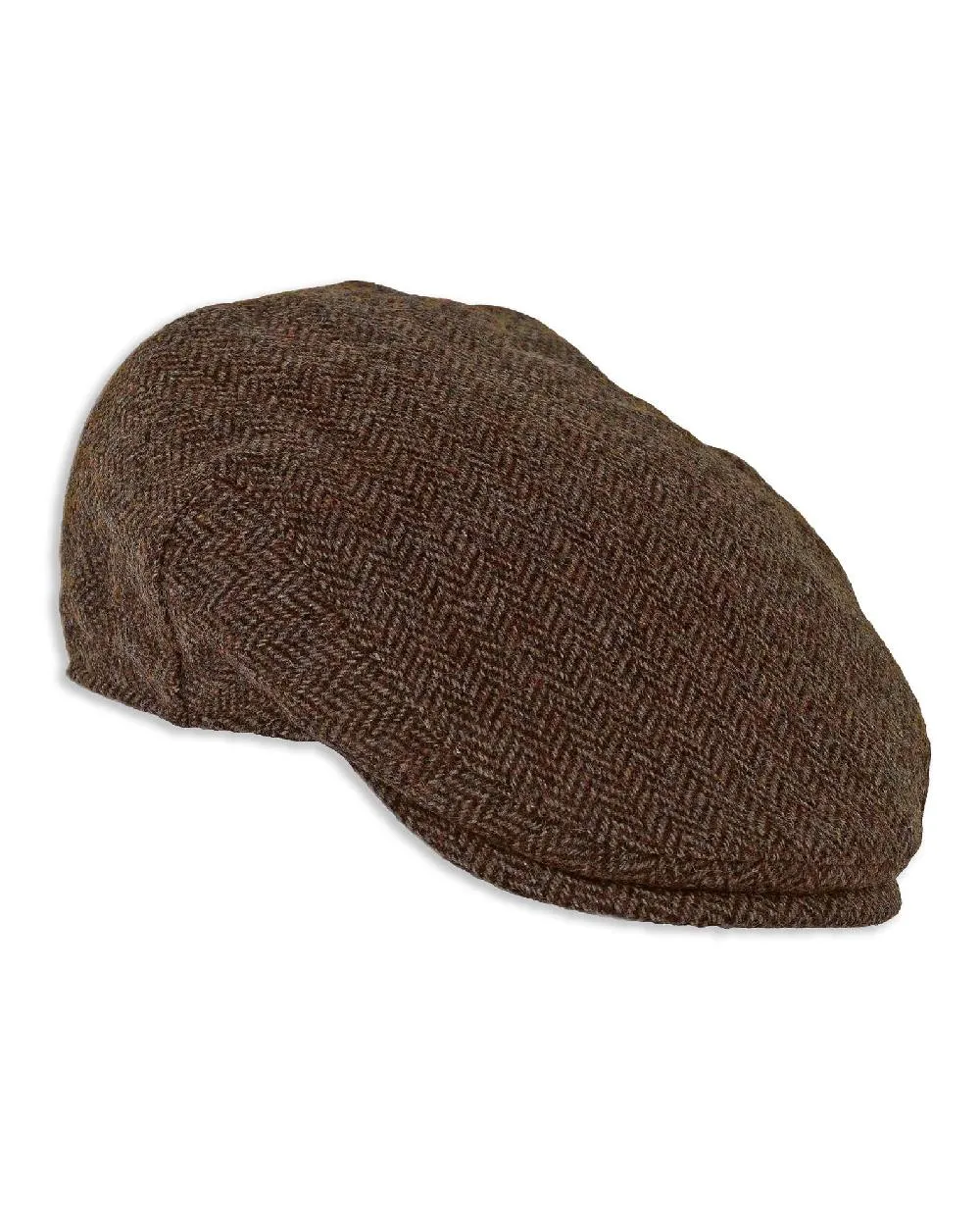 Heather Chapman Shetland Wool Tweed Flat Cap Classic Country Hats
