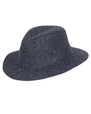 Heather Denholm Harris Tweed Fedora Heather Outdoor Headwear