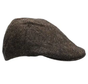 Heather Exeter British Tweed Duckbill Cap Heather Outdoor Headwear