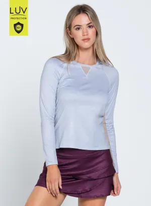 The Fast Lane Choice Designed to Dominate Heather High Low Breezy Long Sleeve