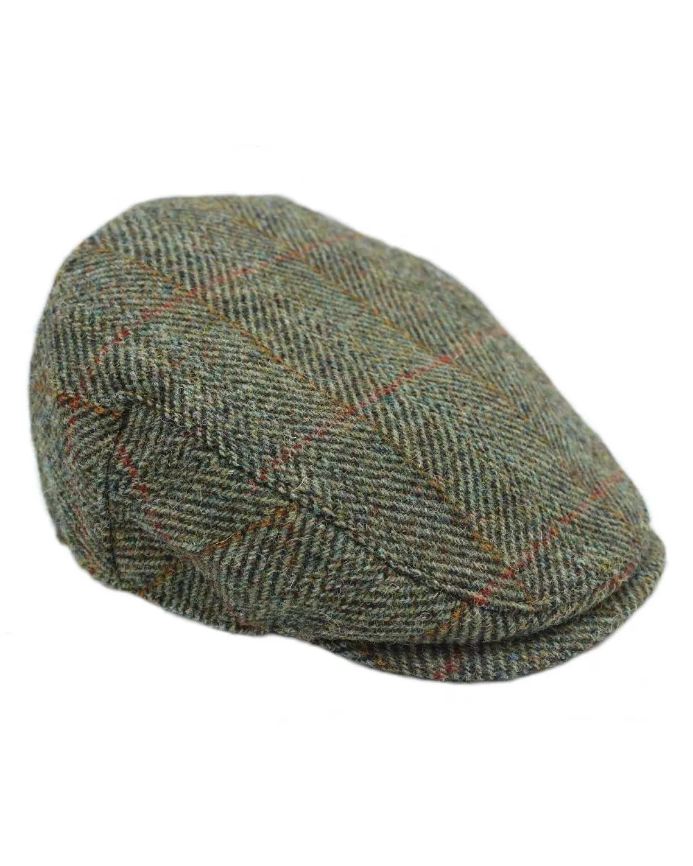 Heather Highland Harris Tweed Flat Cap Heather Beanie Cap Men