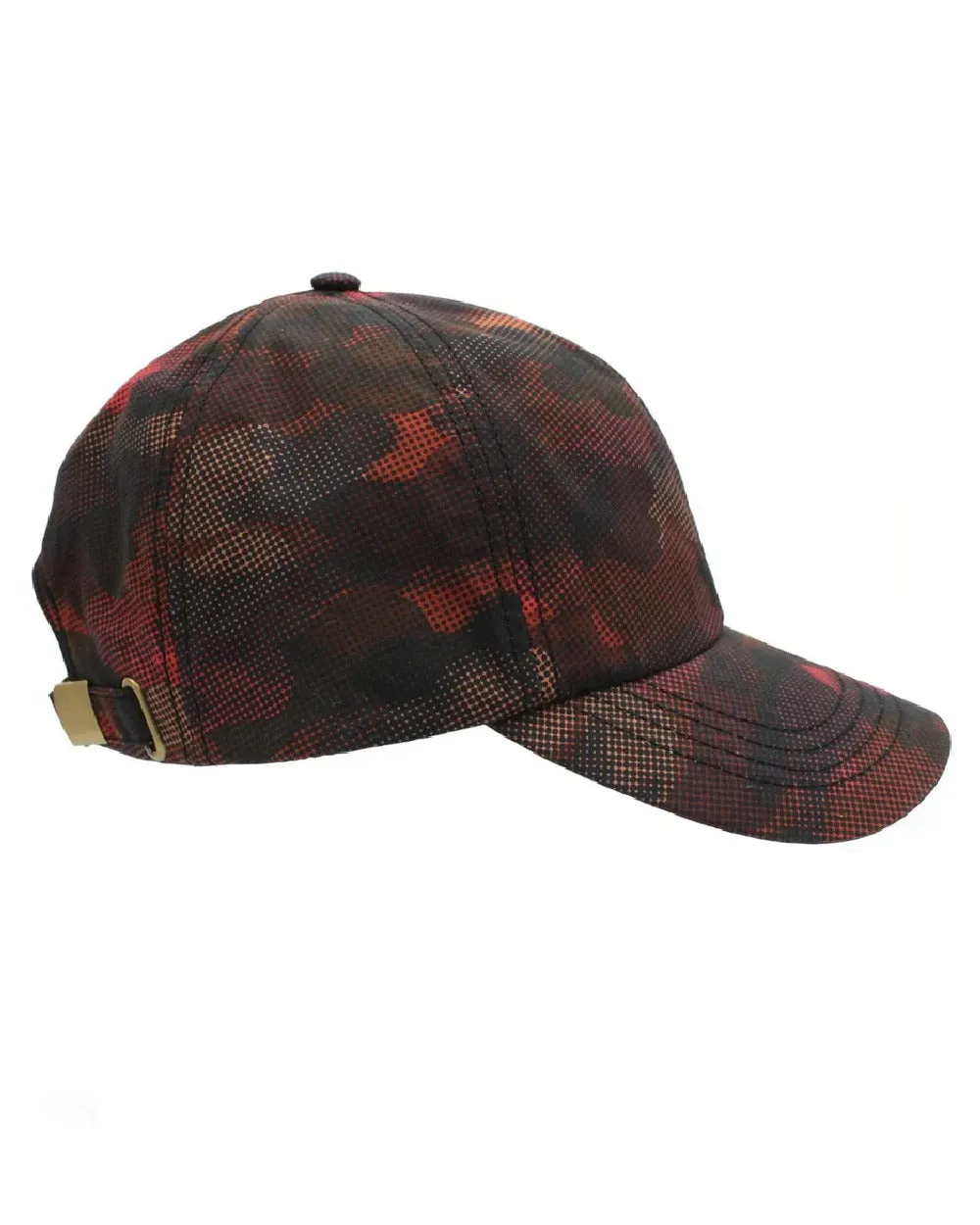 Heather Kenji Graphic Camo Baseball Cap Classic Country Hats