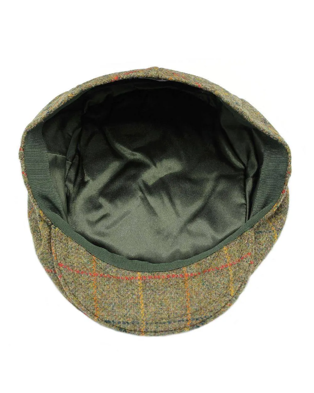 Heather Kinloch Waterproof Tweed Flat Cap Waterproof Rain Hats