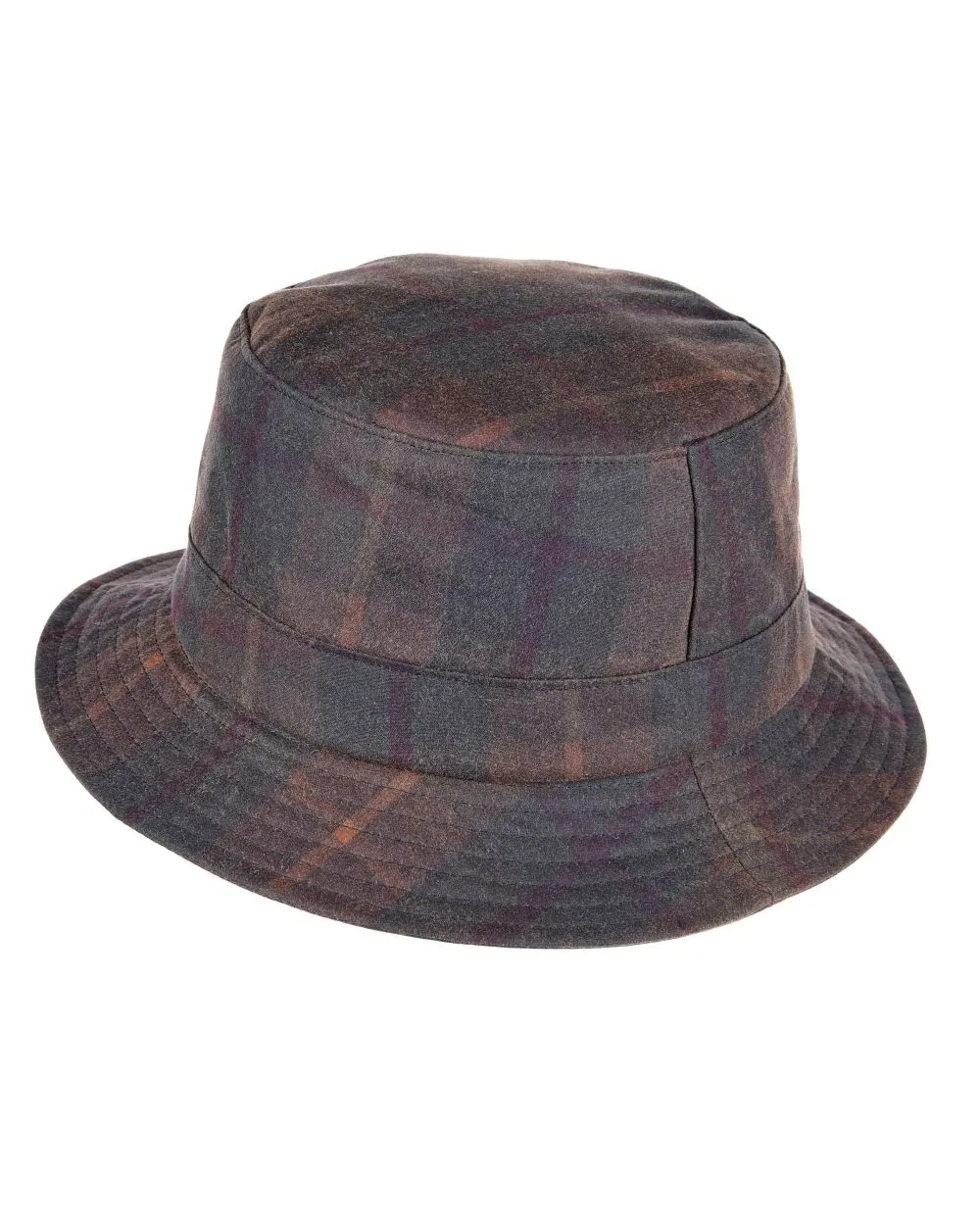 Heather Lachlan Tartan Wax Bush Hat Heather Beanie Cap Men