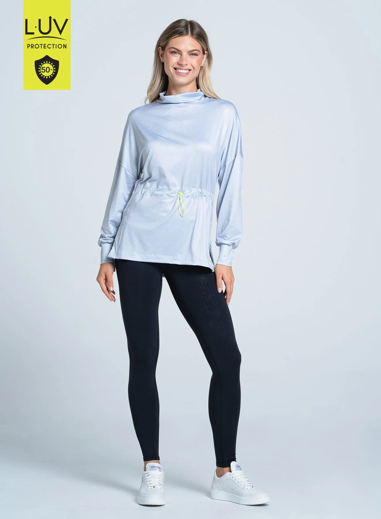 Heather Layer Up Tunic Built to Move You Chase What Moves You
