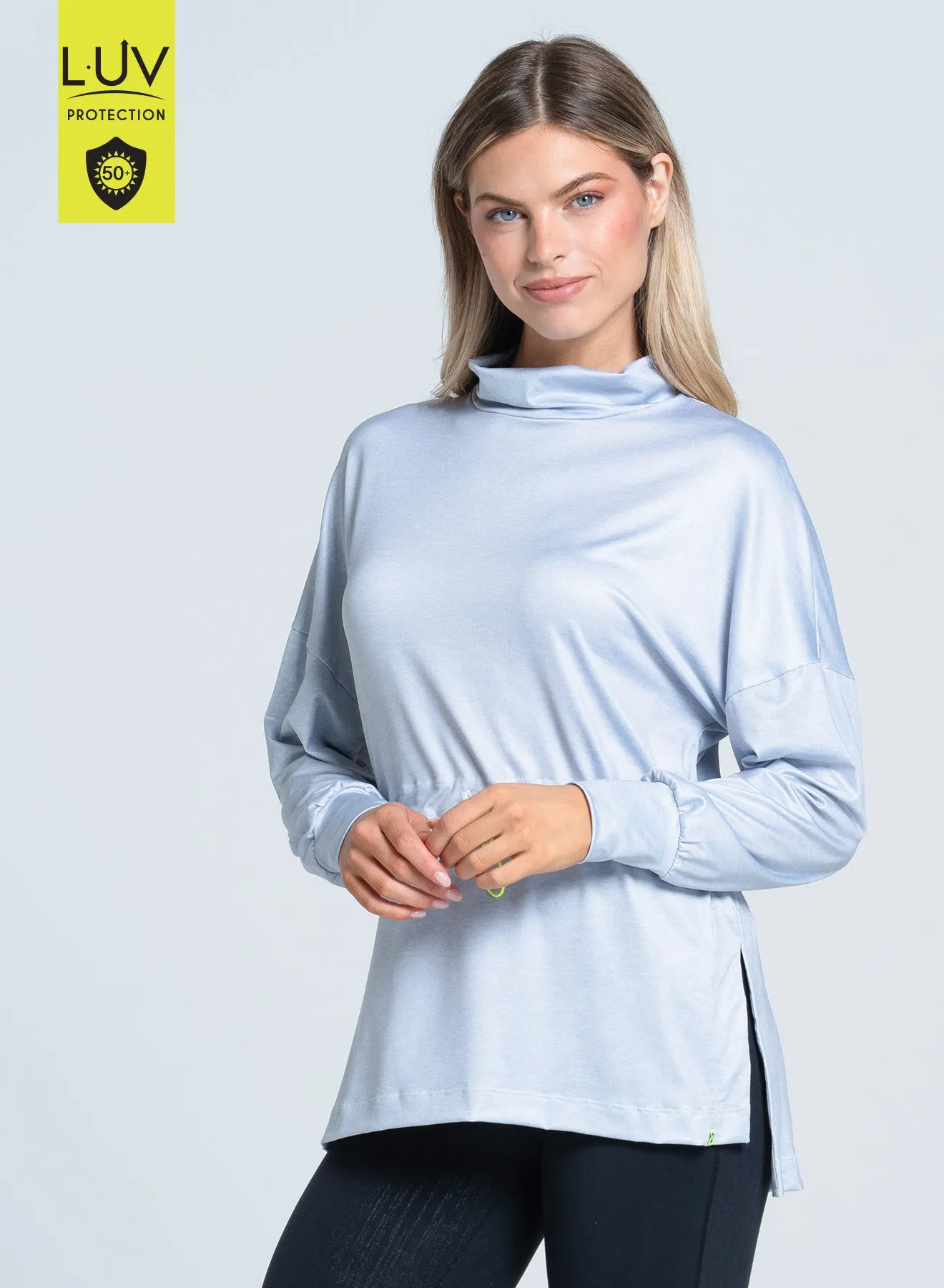 Heather Layer Up Tunic No Limits, Just Style Move Beyond Ordinary