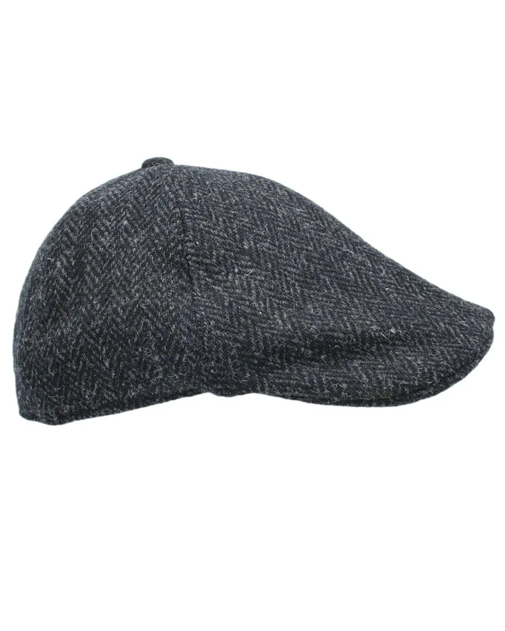 Heather Mallaig Harris Tweed Duckbill 6 Piece Cap Heather Outdoor Headwear