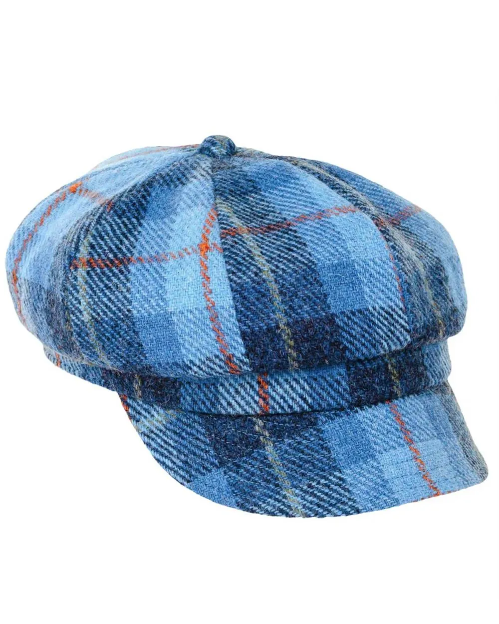 Heather Rosalie Harris Tweed Baker Boy Cap Heather Beanie Cap Men