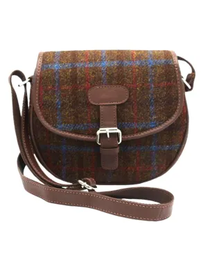 Heather Rowan Harris Tweed Saddle Bag Heather Outdoor Headwear