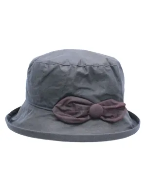 Heather Womens Cora Wax Leaf Motif Hat Heather Outdoor Headwear