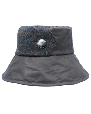 Heather Womens Ellen Wax Harris Tweed Hat Heather Outdoor Headwear