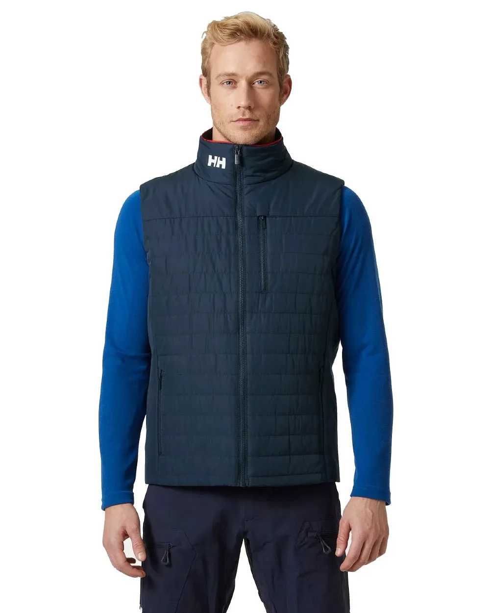 Helly Hansen Crew Insulator Vest 2.0 Tartan Plaid Shirts Men