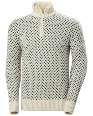 Helly Hansen Mens Arctic Icelander Half Zip Sweater Zip Neck Wool Pullovers