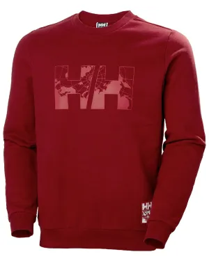 Helly Hansen Mens Arctic Ocean Sweatshirt Cotton Crew Sweatshirts
