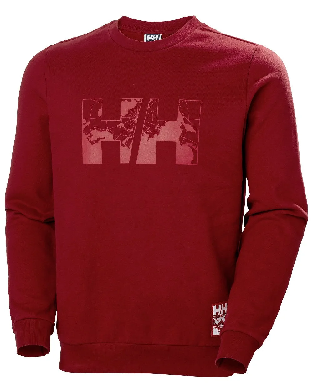 Helly Hansen Mens Arctic Ocean Sweatshirt Cotton Crew Sweatshirts