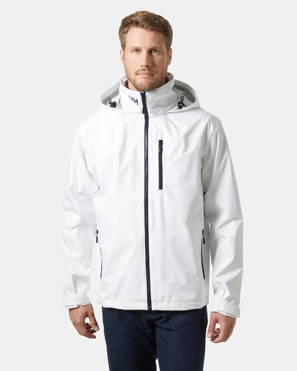 Helly Hansen Mens Crew Hooded Jacket 2.0 Men's Waterproof Jackets