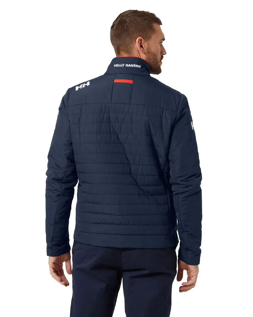 Helly Hansen Mens Crew Insulated Sailing Jacket 2.0 Hiking Waterproof Jackets