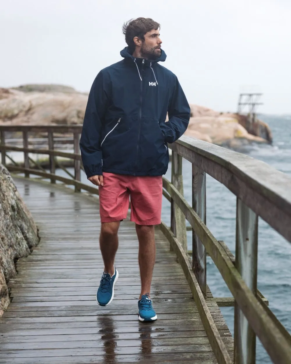 Helly Hansen Mens Dock Shorts Summer Cargo Shorts Men