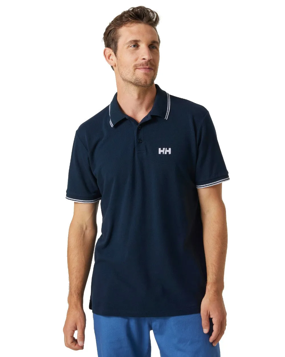 Helly Hansen Mens Genova Polo Shirt Sailing Performance Polos