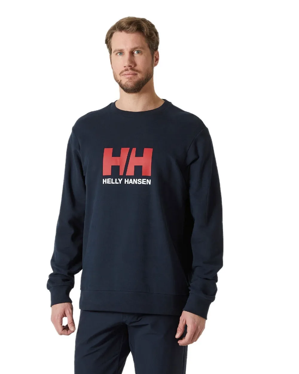 Helly Hansen Mens Logo Crew Sweatshirt 2.0 Warm Sweatshirts for Men